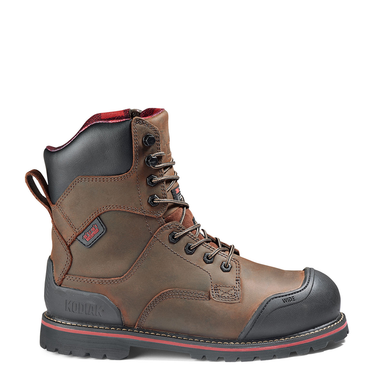 Men's Kodiak Dark Brown Widebody Warm 8